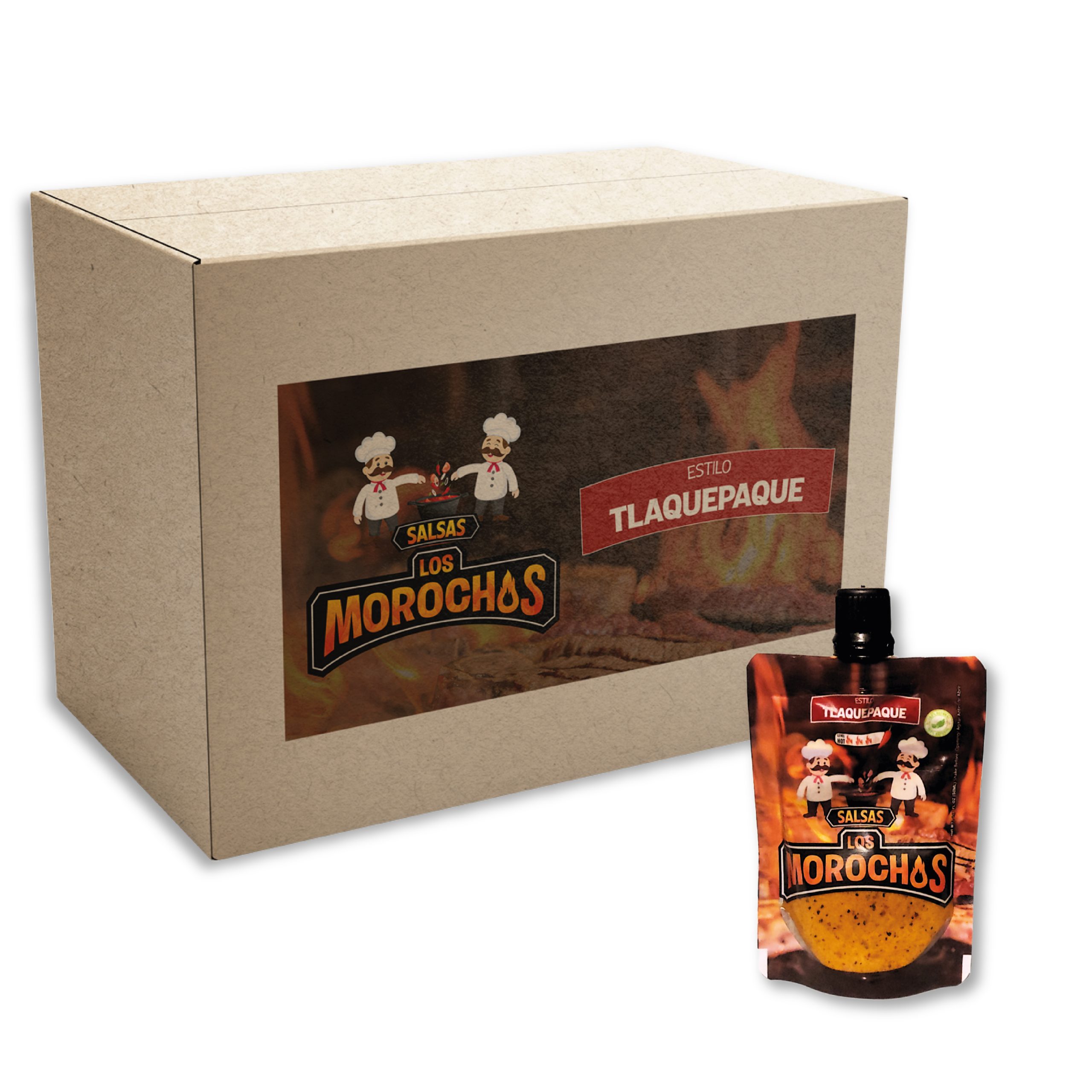 Caja Salsa Tlaquepaque 50 ml (18pz)